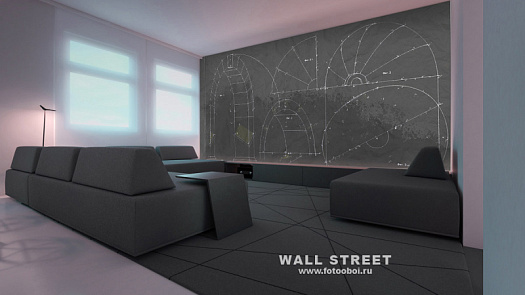 Фотообои в интерьере артикул Induction 23, INDUCTION, Wall street Фотообои в интерьере артикул Induction 23, INDUCTION, Wall street