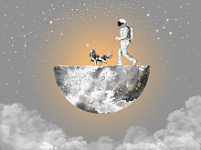 Фотообои космос Wall street COSMOS 25:1 Cosmos-25: 15 30815