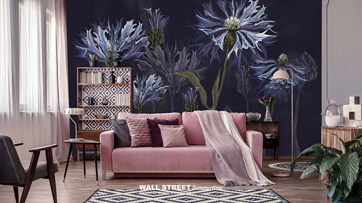 Фотообои в интерьере артикул SUMMERTIME 8, SUMMERTIME, Wall street