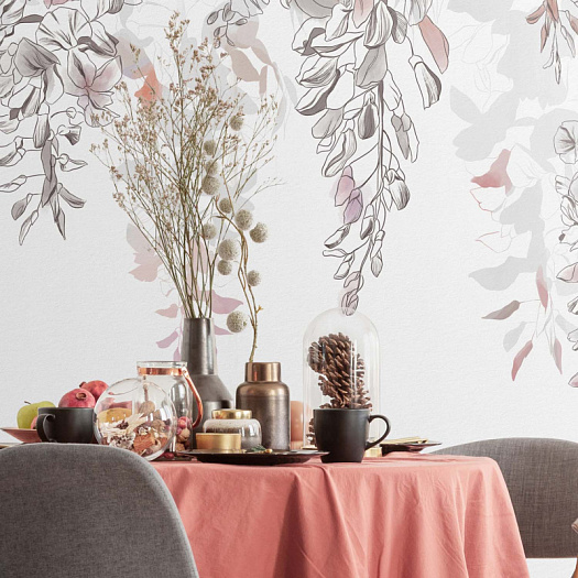 Фотообои в интерьере артикул Blossom 2, BLOSSOM, Wall street Фотообои в интерьере артикул Blossom 2, BLOSSOM, Wall street