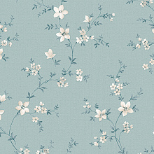 Синие обои в спальню Alessandro Allori Bruni 1001-6 RBN